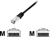 Picture of Equip Cat.6 S/FTP Patch Cable, 7.5m, Black