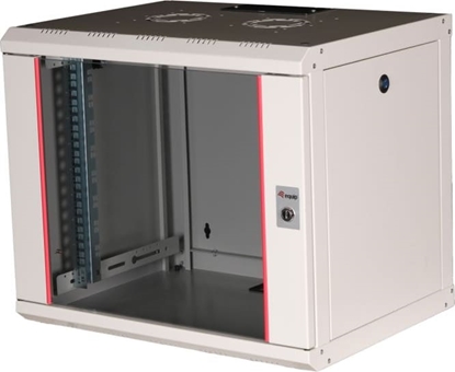 Изображение Equip EPM-09-6045-G-CBAA statnis 9U Pie sienas stiprināms statīvs Gaiši Pelēks