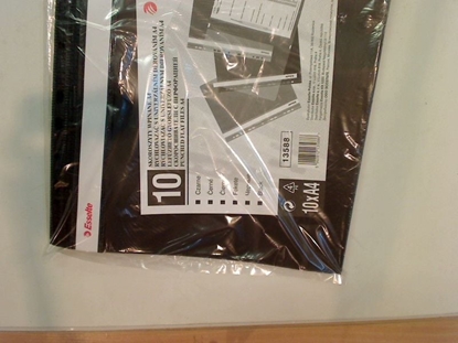 Picture of Esselte A4 PP czarny, 10 sztuk (13588)