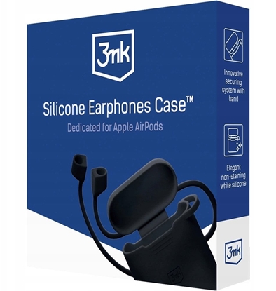 Picture of Etui 3mk Silicone AirPods Case do AirPods Pro 3 - czarne