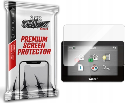 Изображение Etui do nawigacji GrizzGlass Folia ceramiczna GrizzGlass CeramicFilm do manipulatora alarmowego Satel INT-TSH-BSB 7"