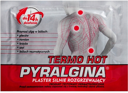 Attēls no Eurus PYRALGINA_Termo Hot plaster strongly warming 1 sztuka