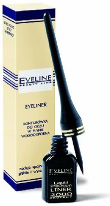 Attēls no Eveline Eyeliner czarny w kaamarzu 4 ml