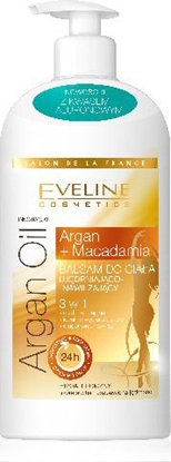 Picture of Eveline Eveline Salon De La France Balsam do ciaa ujdrniajco-nawilajcy 3w1 Argan Oil & Macadamia 350ml