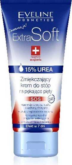 Picture of Eveline Extra Soft SOS Krem na pkajce pity 15% Urea 100ml