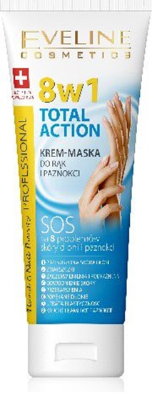 Picture of Eveline Hand & Nail Therapy Total Action 8w1 Krem-maska do rk i paznokci 75ml