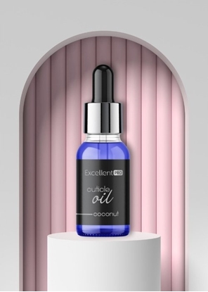 Attēls no EXCELLENT PRO_Cuticle Oil oliwka do skórek i paznokci Coconut 10ml