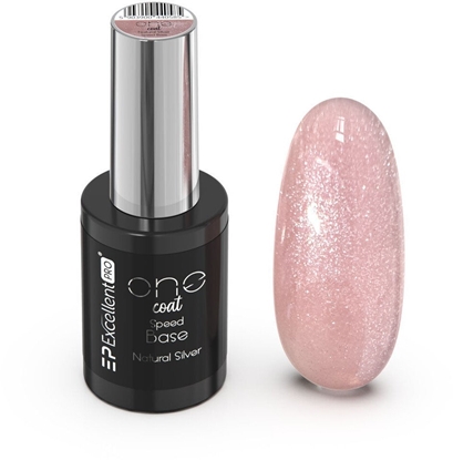 Attēls no EXCELLENT PRO_One Coat Speed Base kryjca baza hybrydowa Natural Silver 11g
