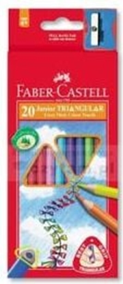 Attēls no Faber-Castell Kredki Junior Grip 20 kolorw