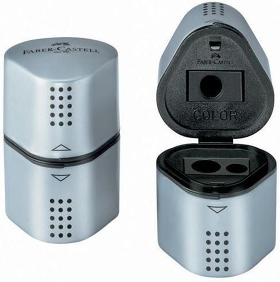 Picture of Faber-Castell Temperówka Grip 2001 srebrna