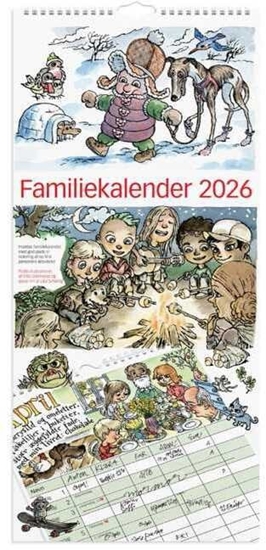 Изображение Familiekalender Otto Dickmeiss & Lilja Scherfig 2026