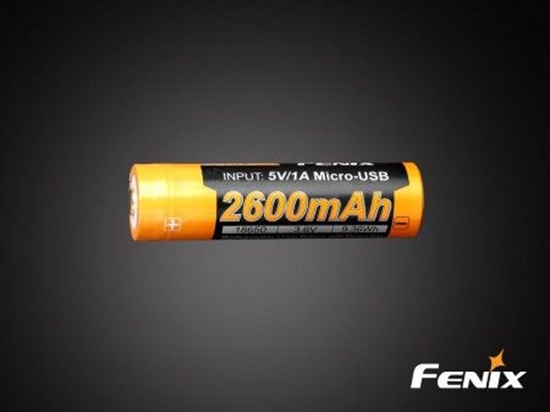 Изображение Fenix Akumulator Micro USB MR18650 2600mAh 1 szt.