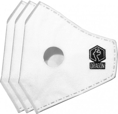 Attēls no Filtr wymienny Dragon Filtry do masek antysmogowych 3szt. N99 Casual Standard r. S