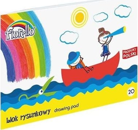 Picture of Fiorello Blok rysunkowy A4 20k biay
