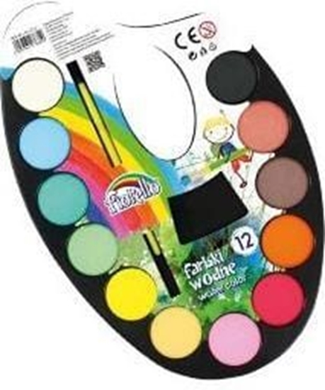 Picture of Fiorello Farby wodne na paletce 12 kolorów (251585)
