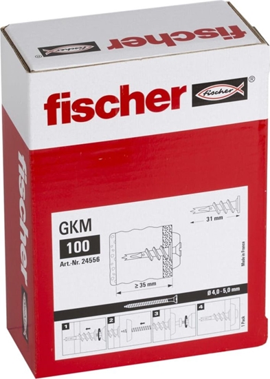Picture of Fischer Fisc Gipskartondübel Metall GKM