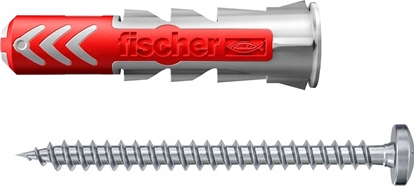Изображение Fischer fischer dowel DUOPOWER 6x30 S PH TX (light grey/red, 200 pieces, with screw)
