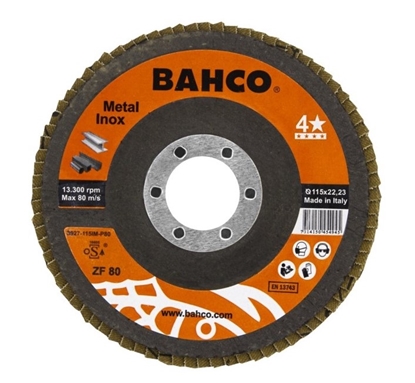 Picture of Flap disc FLAT INOX+Fe T42 P80 125x22.23mm