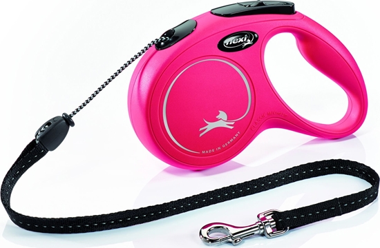 Picture of Flexi New Classic Smycz automatyczna Linka M 5m Czerwona