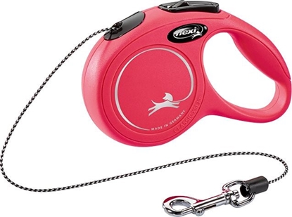 Attēls no Flexi New Classic Smycz automatyczna Linka XS 3m Czerwona