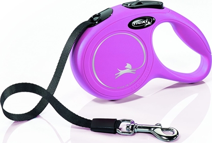 Attēls no Flexi New Classic Smycz automatyczna tama XS 3m Róowa