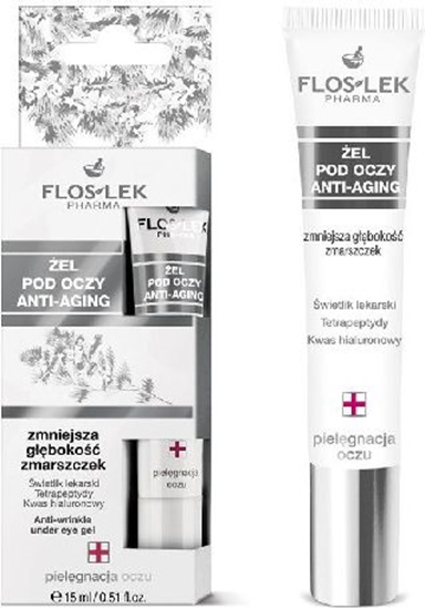 Picture of Floslek Anti Aging el pod oczy przeciwzmarszczkowy 15 ml