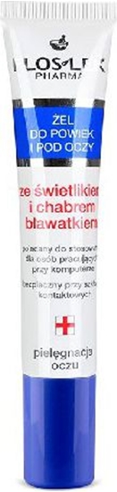 Picture of Floslek Pielgnacja oczu el ze wietlikiem i chabrem do powiek w tubce 15 ml