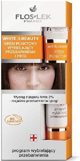 Picture of Floslek White and Beauty Krem punktowy wybielajcy przebarwienia 20 ml