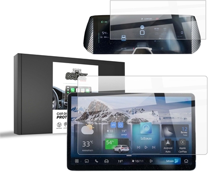 Attēls no Folia ceramiczna GrizzGlass CarDisplay Protection do MG S5 EV 12,8" (2025) [2w1]