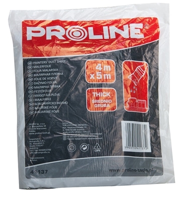 Изображение Folia malarska Pro-Line rednia 4 x 5m (41137)