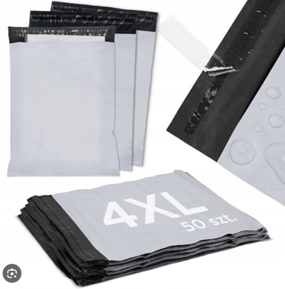 Изображение Foliopaki Kurierskie Due 4 XL 450 x 550 mm Foliopak Koperty Foliowe 50 szt