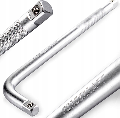 Attēls no Forcekraft Pokrto typu L Cr-V 250mm 3/8"x3/8" dwustronne