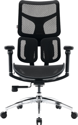 Изображение Fotel Monroe Fotel gamingowy Sihoo DORO S100 Mesh Black