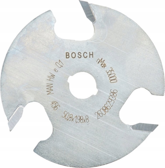 Изображение Frezarka Bosch Bosch disc groove cutter Expert for Wood, 50.8mm, working width 2mm (shank 8mm, three-edged)