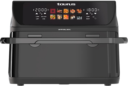 Attēls no FRYTKOWNICA BEZTUSZCZOWA AIR FRYER FRYTOWNICA Taurus GRILL 360 10L 1600W