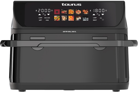 Picture of FRYTKOWNICA BEZTUSZCZOWA AIR FRYER FRYTOWNICA Taurus GRILL 360 10L 1600W