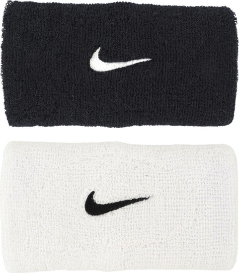 Picture of Frotki na rk Nike Swoosh Wristbands 2 szt. biao-czarne N1012406036OS