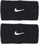 Picture of Frotki na rk Nike Swoosh Wristbands 2 szt. czarne N1012406010OS