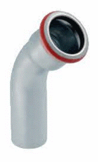 Picture of Geberit Kolano 45° C-STAHL jednokielichowe 22mm (20704)