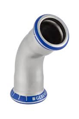 Picture of Geberit Kolano 45° d18 MAPRESS EDELSTAHL- 30603