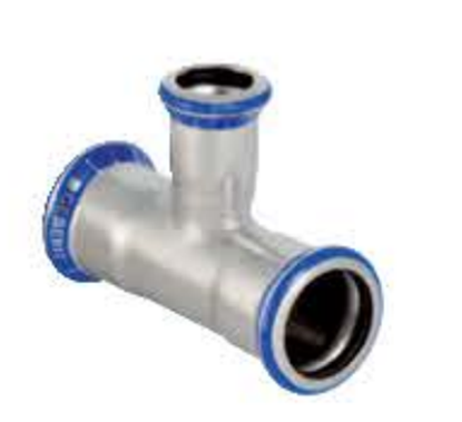 Изображение Geberit Trójnik redukcyjny MAPRESS EDELSTAHL 35x18mm - 31213