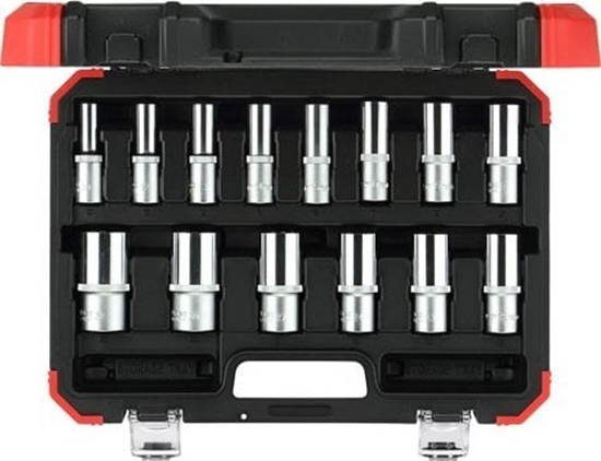 Picture of Gedore Gedore Red socket wrench set 1/2 hex 10-32 14 pieces - 3300008