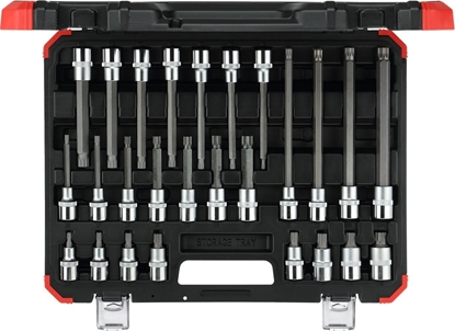 Picture of GEDORE red Screwdriver Bit Sockets 1/2  XZN 26-pieces