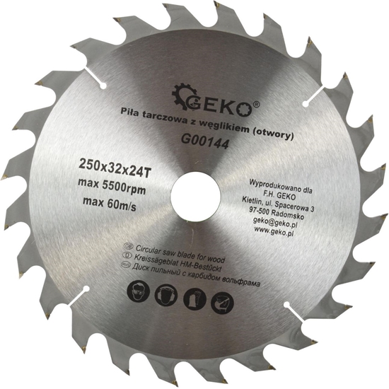 Picture of Geko tarcza do drewna 250x32x24T (G00144)