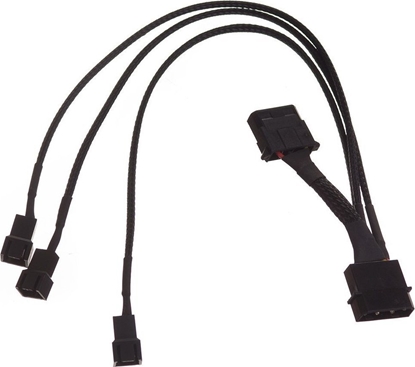 Picture of Gelid Gelid CA-PSU-01 adapter zasilania wentylatorów z Molex na 3x 3pin