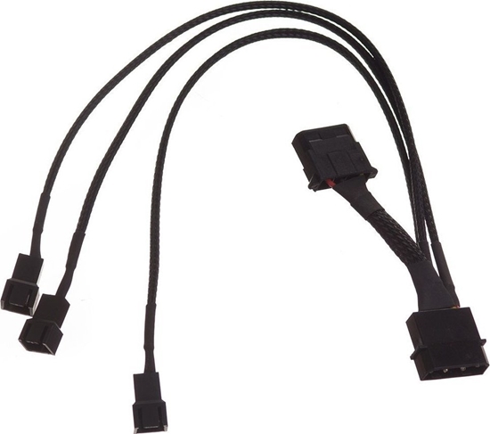 Picture of Gelid Gelid CA-PSU-01 adapter zasilania wentylatorów z Molex na 3x 3pin