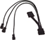 Picture of Gelid Gelid CA-PSU-01 adapter zasilania wentylatorów z Molex na 3x 3pin