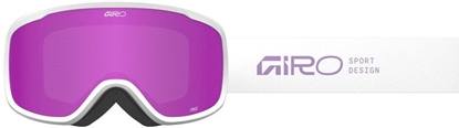 Attēls no Giro Gogle zimowe CRUZ MAUVE STACKED (OTG) (Cylindrical) (Lustrzana szyba kolorowa AMBER PINK 19-42% S2) (NEW 2025/2026)