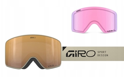 Attēls no Giro Gogle zimowe GIRO METHOD STONE STACKED (Cylindrical) (Lustrzana szyba kolorowa VIVID-Carl Zeiss PETROL 19-42% S2 + Lustrzana szyba kolorowa VIVID-Carl Zeiss INFRARED 43-79% S1)
