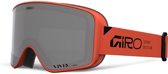 Picture of Giro Gogle zimowe METHOD ORANGE STACKED (Cylindrical) (Lustrzana szyba kolorowa VIVID-Carl Zeiss ONYX 8-18% S3 + Lustrzana szyba kolorowa VIVID-Carl Zeiss INFRARED 43-79% S1)